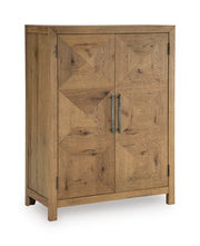 Clayburns - Bar Cabinet - Light Brown