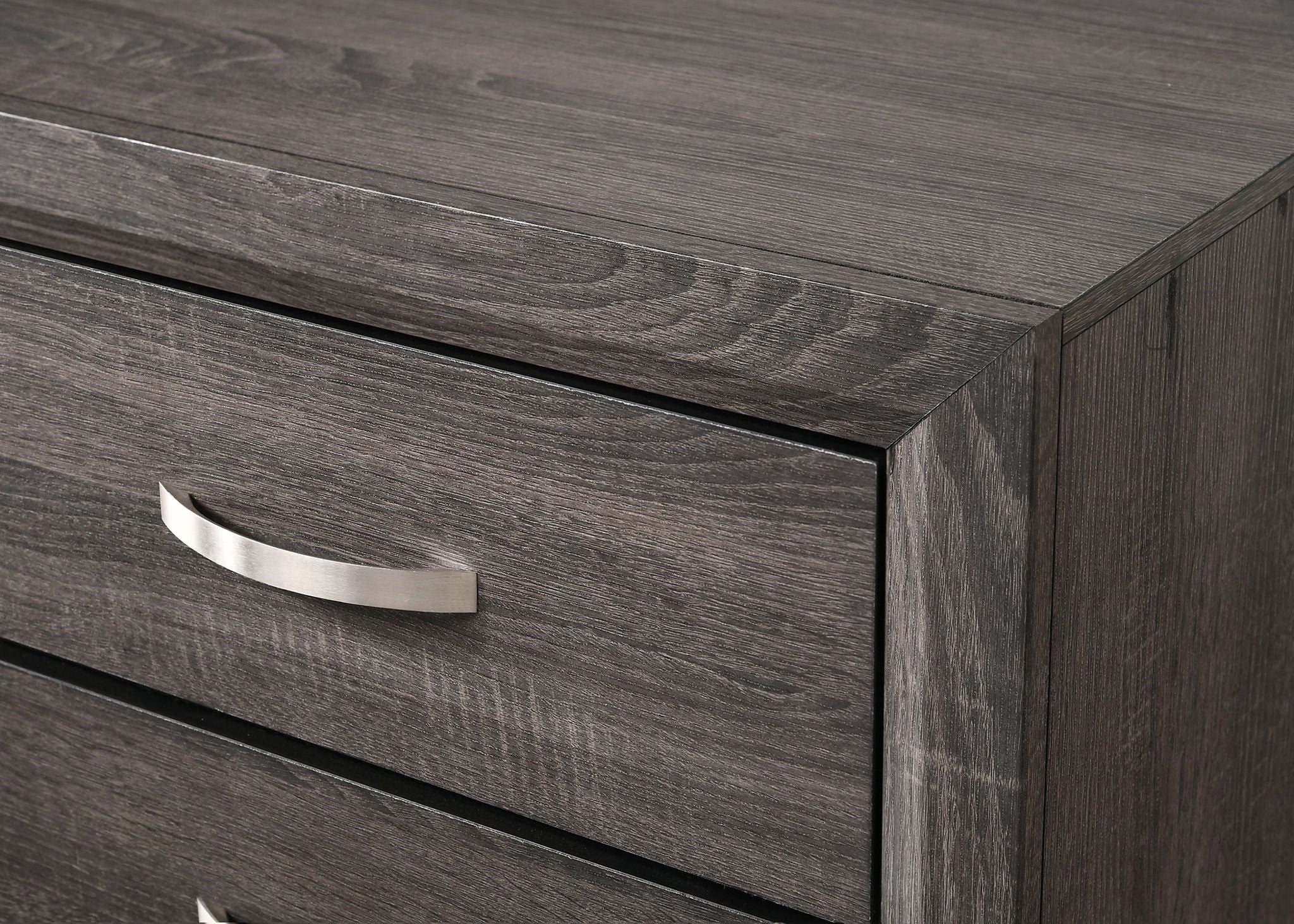 Akerson - Twin 5 Piece Bedroom Set - Gray