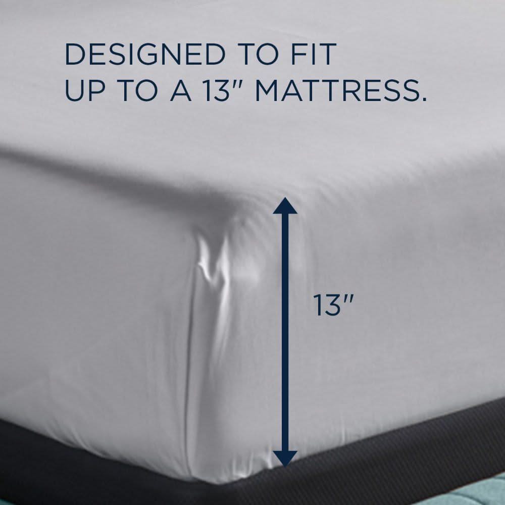 Linens - Tempur Classic Cotton Sheet Set - Cool Gray