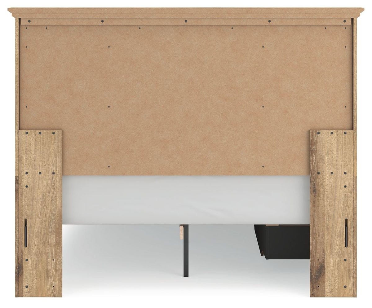 Makidern - Panel Storage Bed