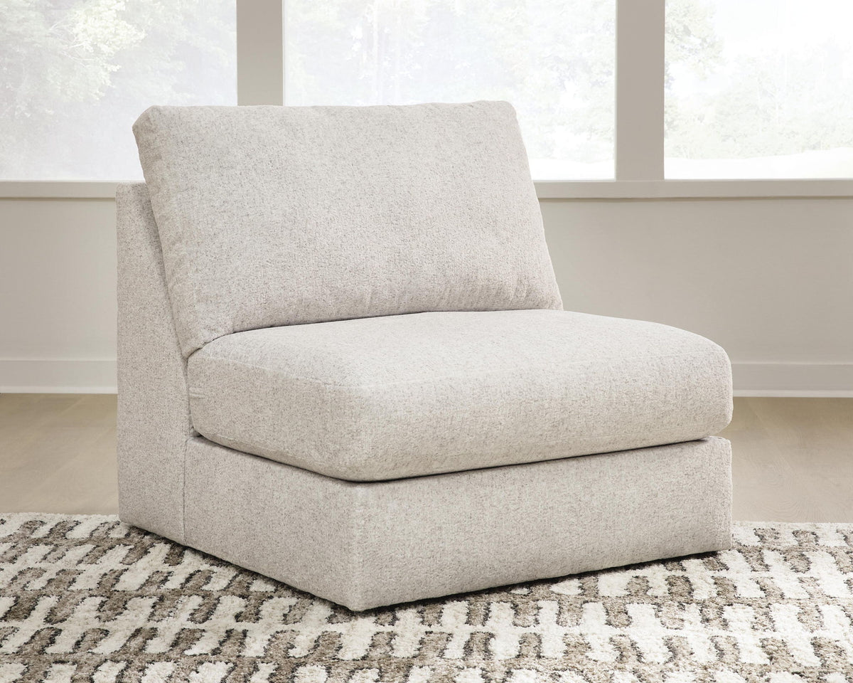 Kestrie - Armless Chair - Feathered
