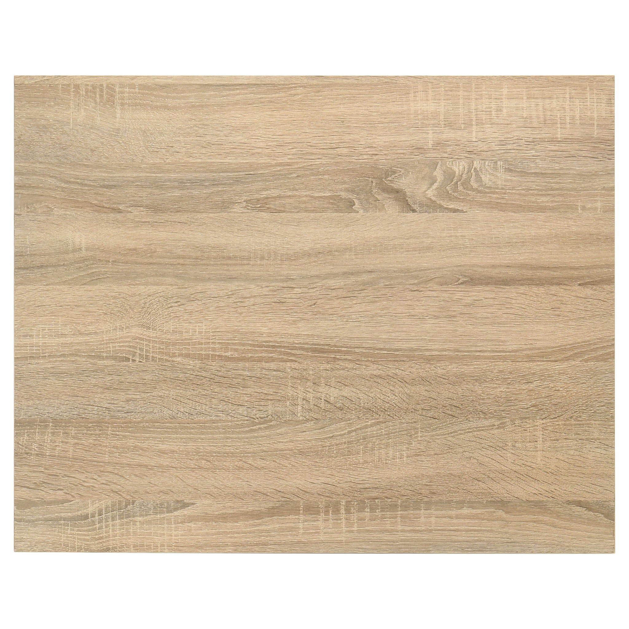 Garza Space Saving Rectangular Dining Table Greige Oak
