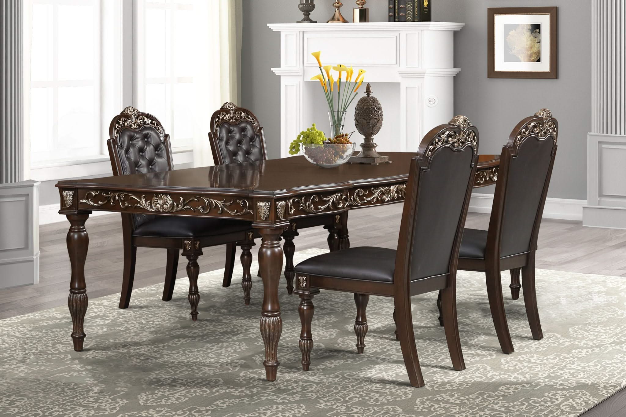 Maximus - Dining Table Set - | Free Shipping | Exclusive Furniture