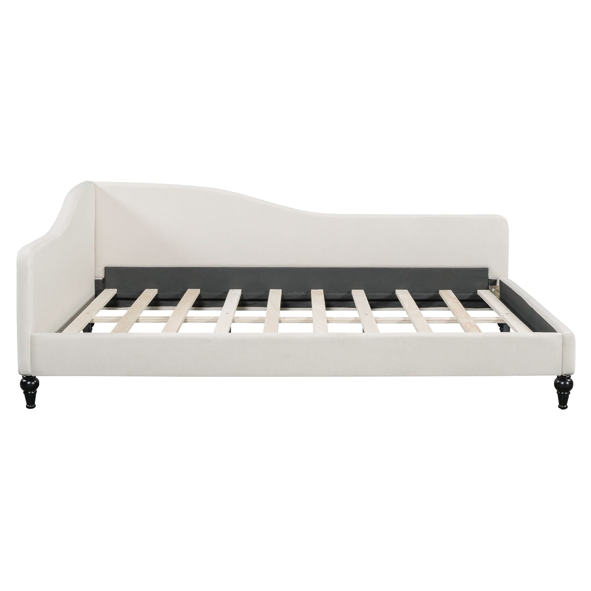 Modern L Shaped Daybed With Legs