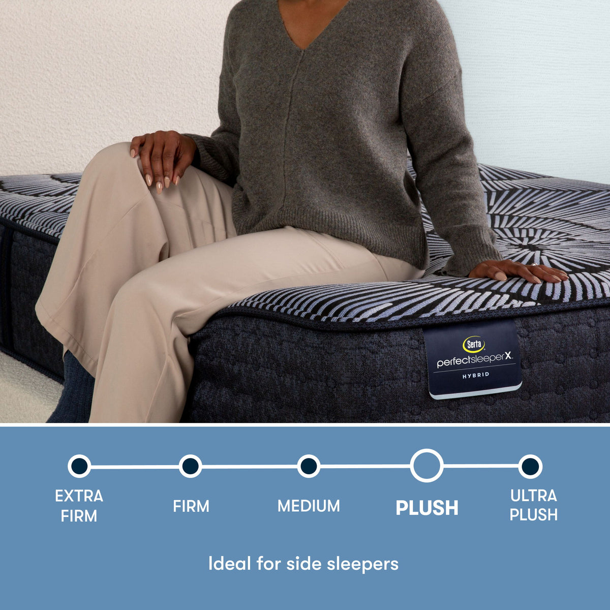 Perfect Sleeper - 13" X Kendall Hybrid Plush Mattress