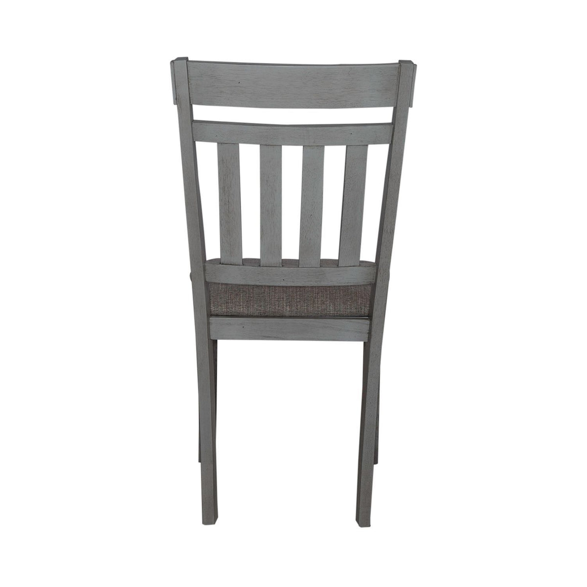 Newport - Splat Back Side Chair - Smokey Gray / Carbon Gray