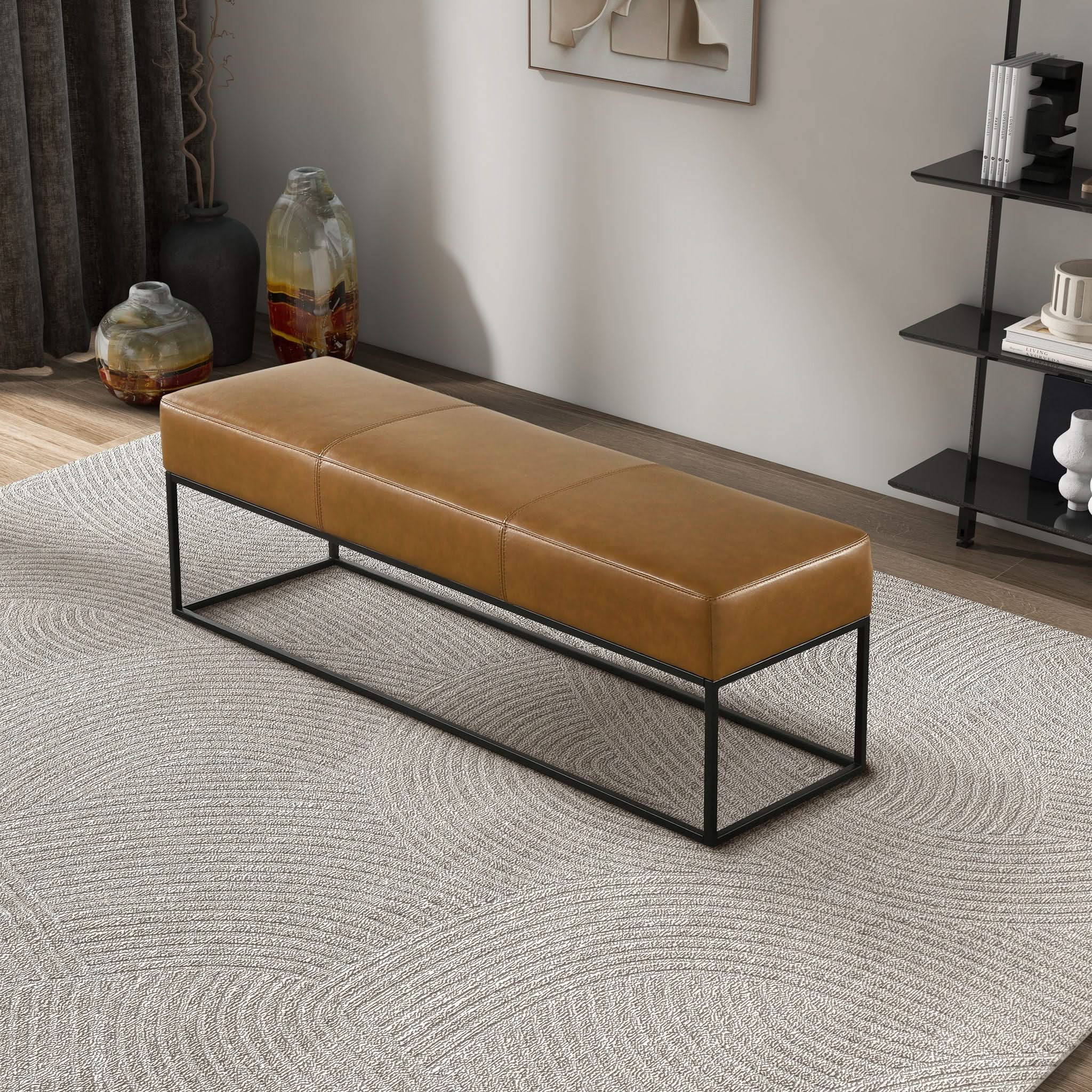 Odessa - Bench - Tan