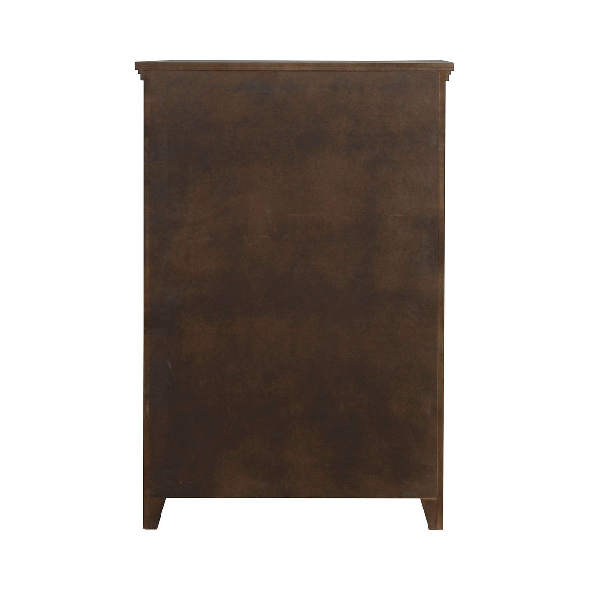 Carolina Park - 5 Drawer Chest - Amber Brown