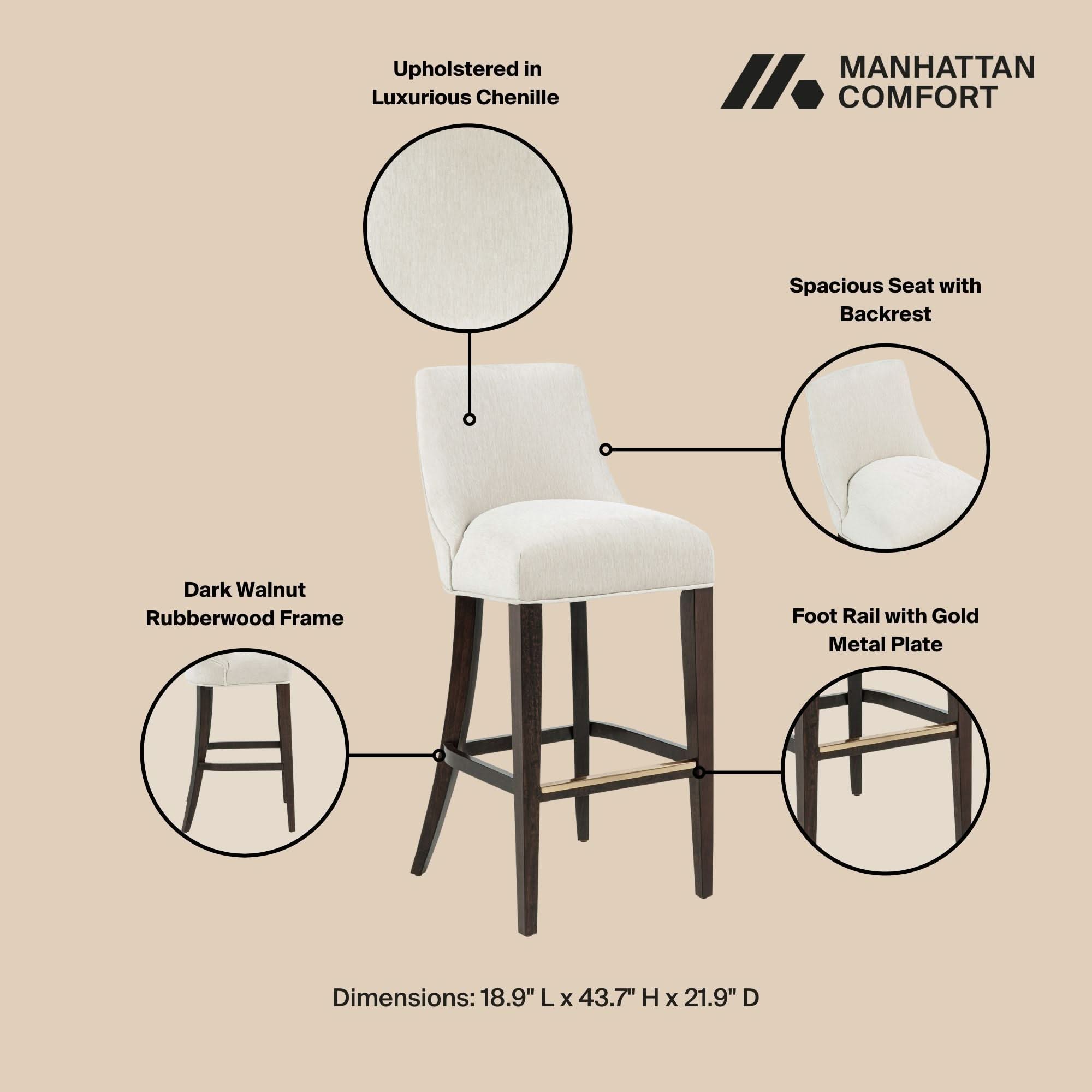 Beever - Barstool With Backrest