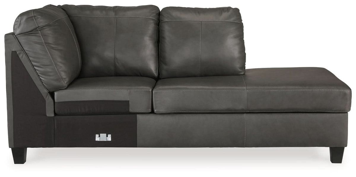 Valderno - Raf Corner Chaise - Fog