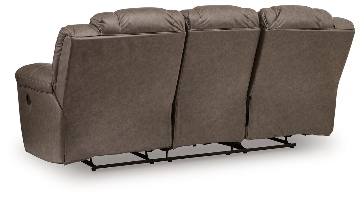 Lowilla - 2 Pc. - Reclining Sofa And Loveseat - Driftwood - Exclusive Furniture