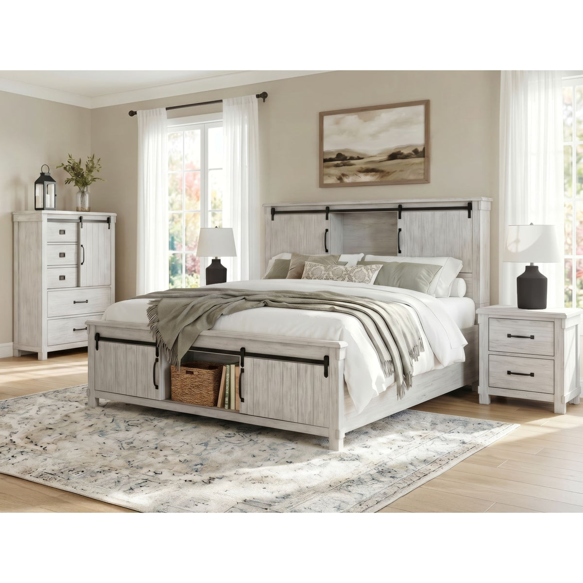Scott - Platform Storage Bedroom Set