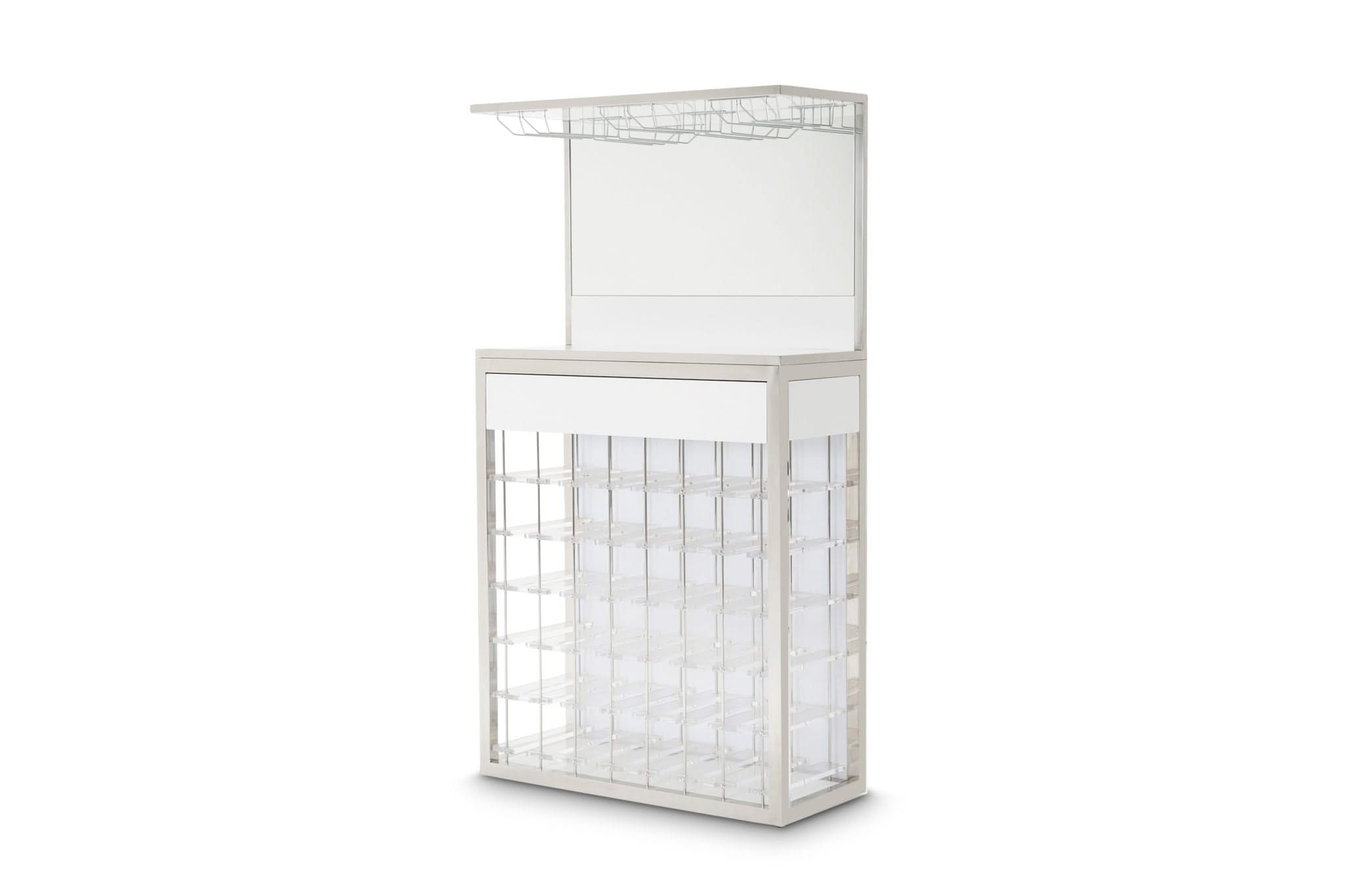 State St. - Wall Bar - Glossy White