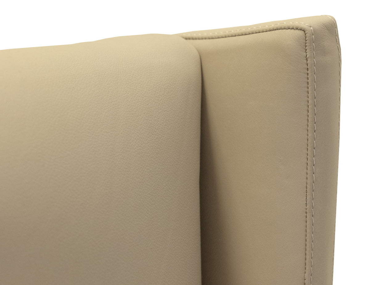 Silver - 39.5'' Upholstered Chair (Set of 2) - Ivory / Brown