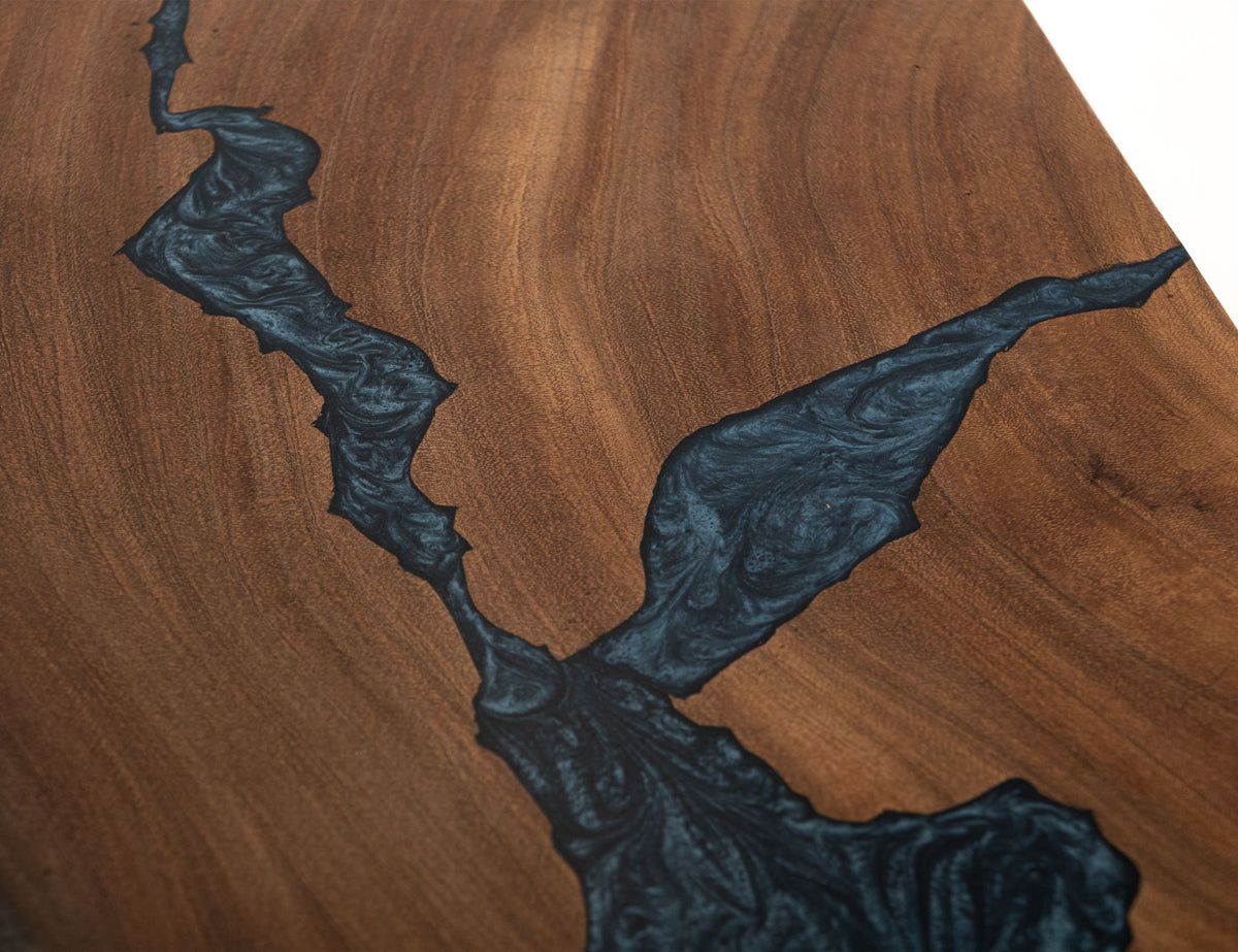 Parota - Wooden Sofa Table - Dark Brown