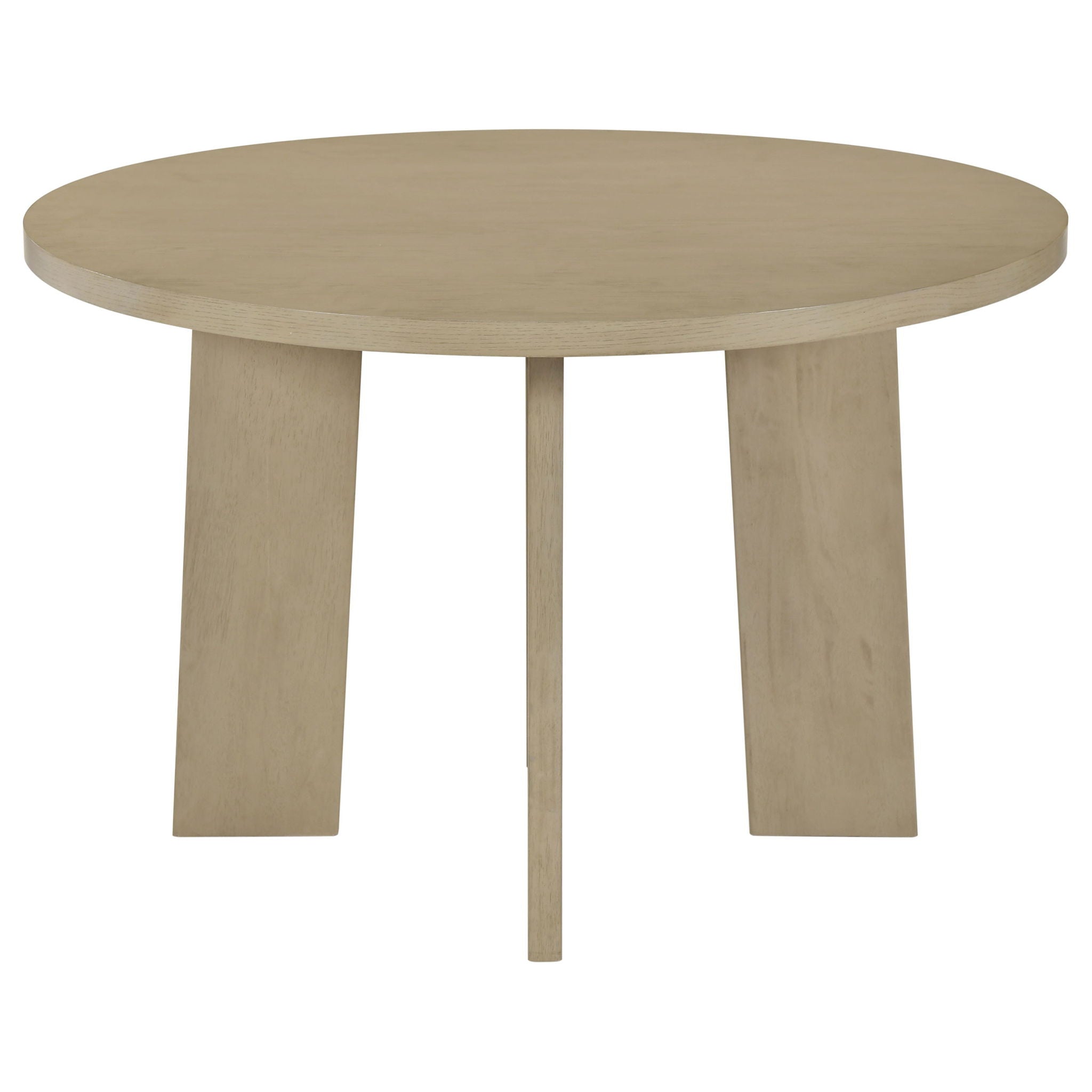 Strouse 5-piece Dining Set Cream and Natural Oak
