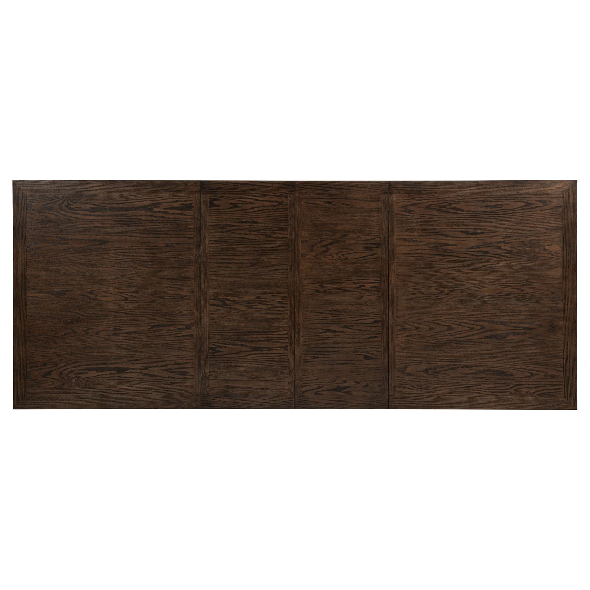 Ridgewell 9-piece Rectangular Trestle Dining Set Dark Oak