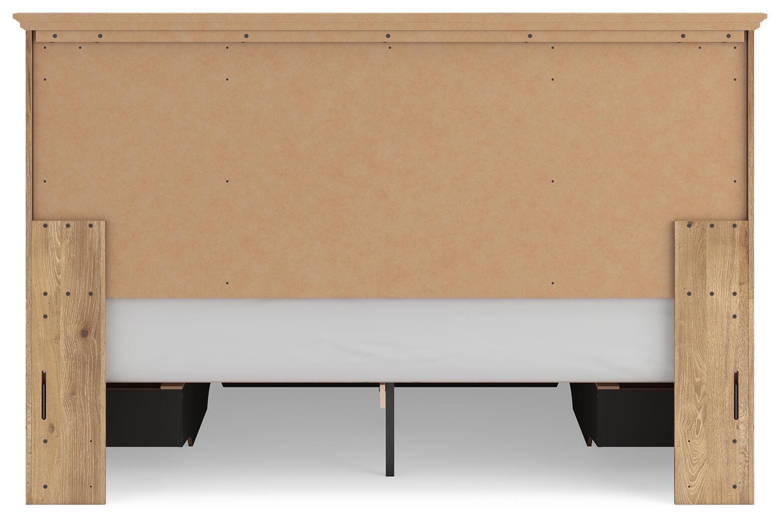 Makidern - Panel Storage Bed