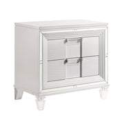 Twenty Nine - Nightstand With USB - White
