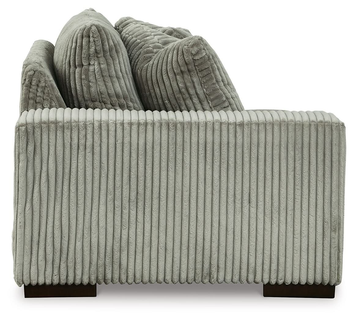 Lindyn - LAF Corner Chair - Fog