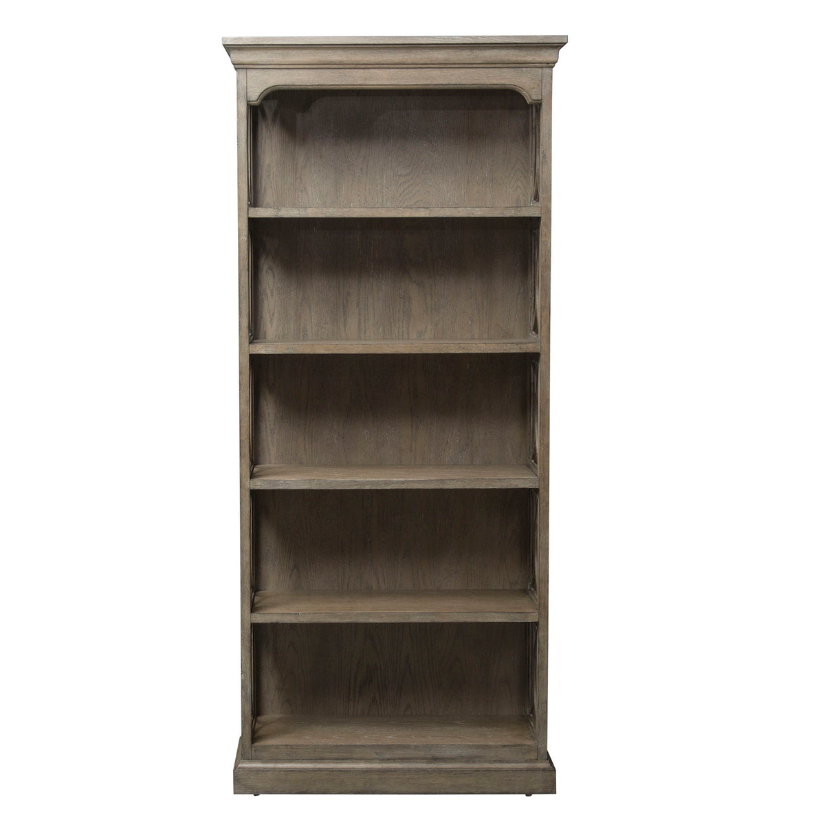 Simply Elegant - 3 Piece Home Office Set (Desk & Hutch Set) - Heathered Taupe
