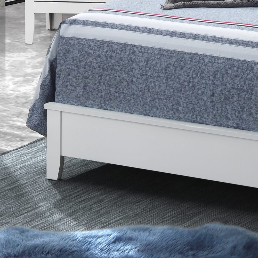 Padded Headboard Bed