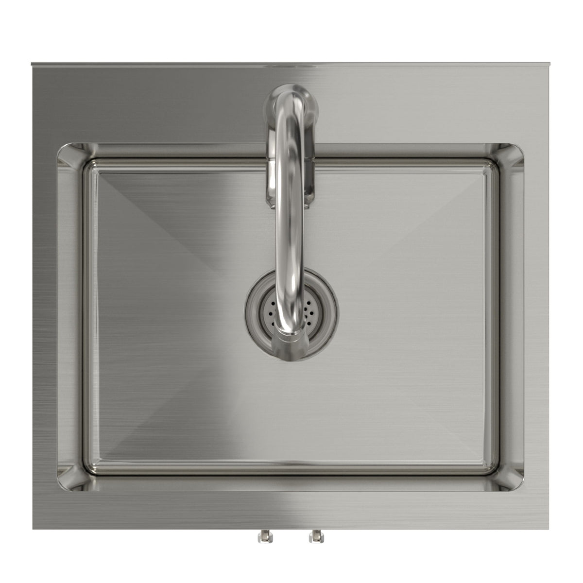 Darwin - Deluxe Laundry Cabinet With Pull-Out Faucet And Stainless Steel Sink