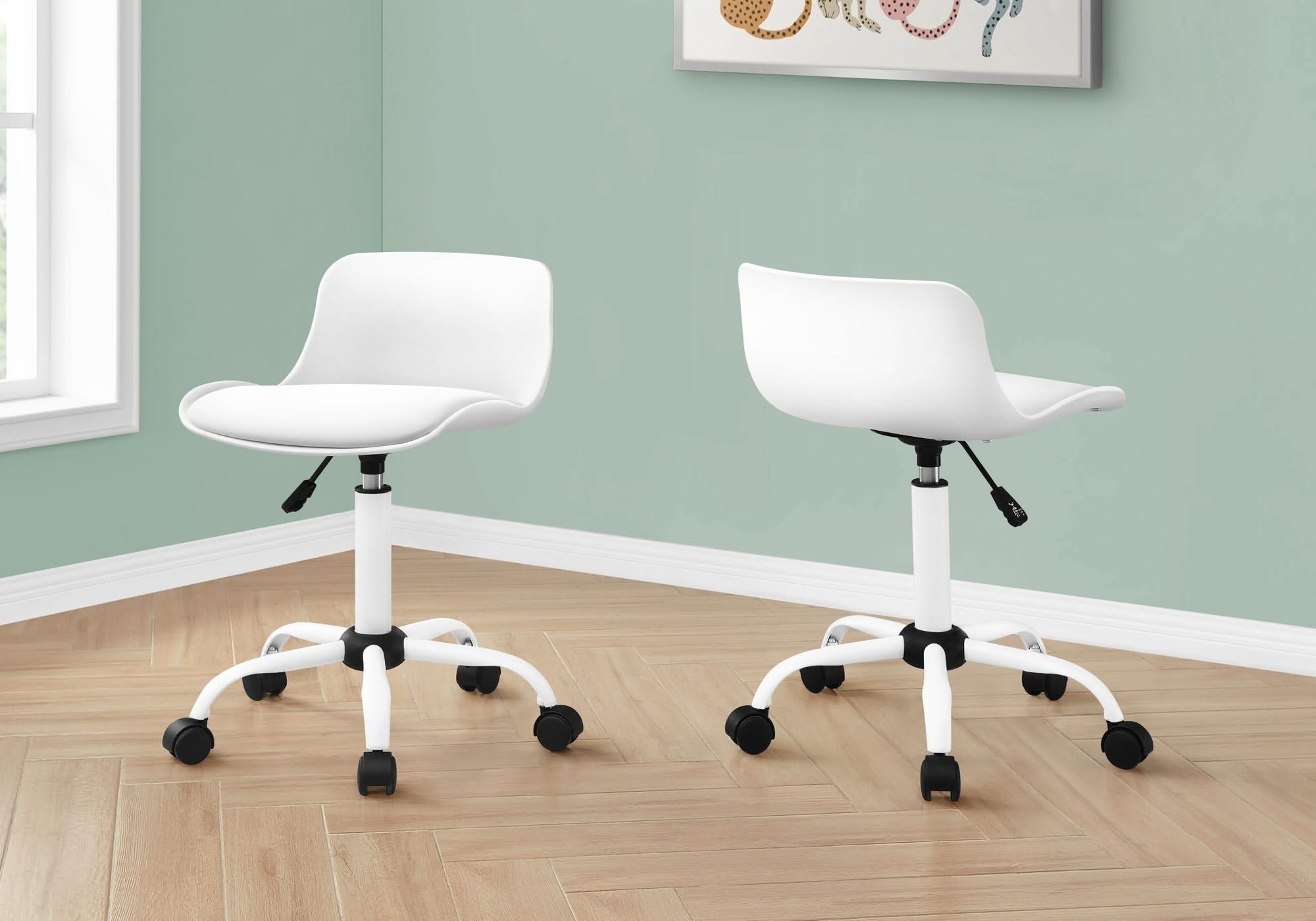 Office Chair, Adjustable Height, Swivel, Ergonomic, Modern - | Free ...