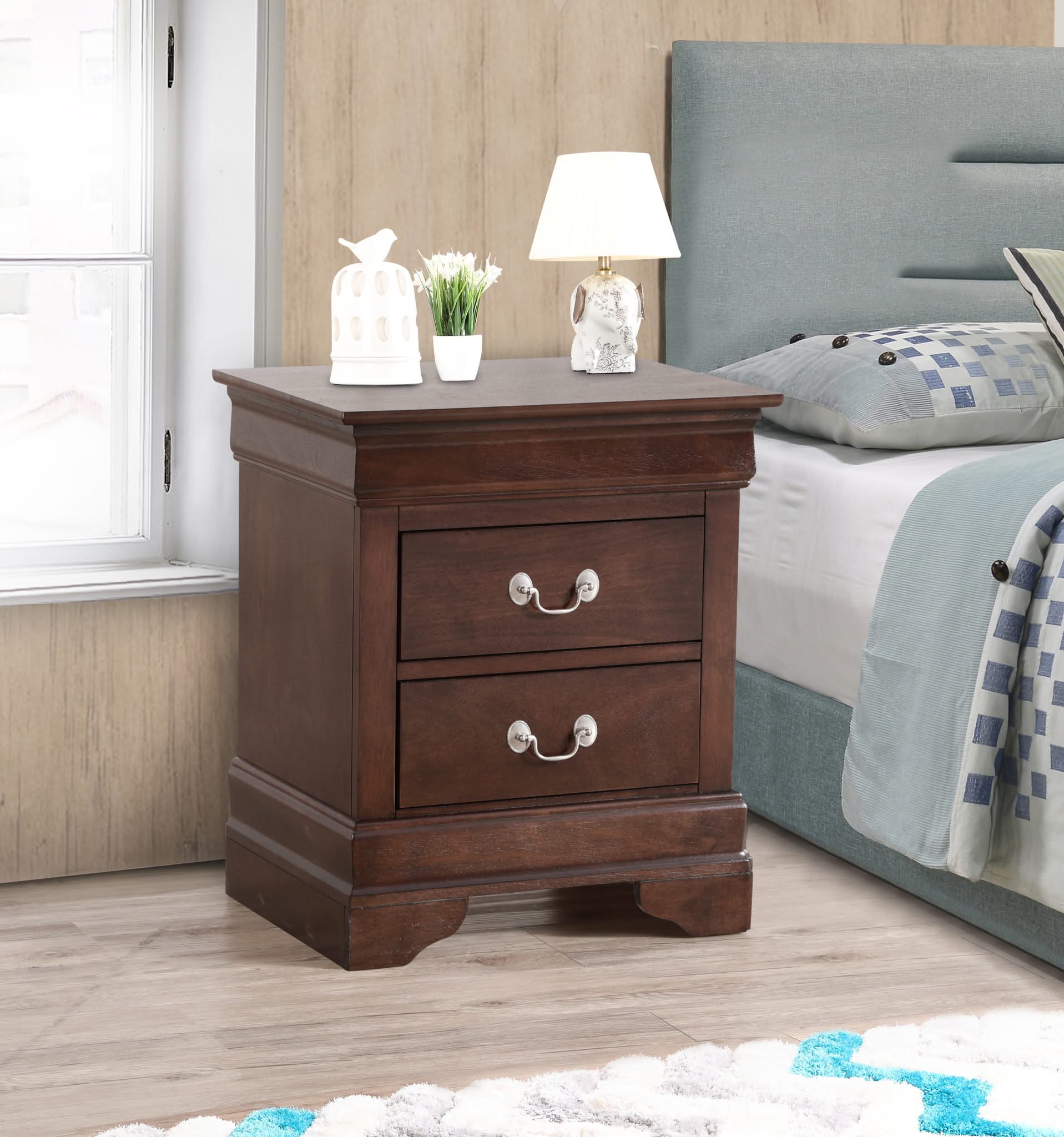 Louis Phillipe - Nightstand - Cappuccino
