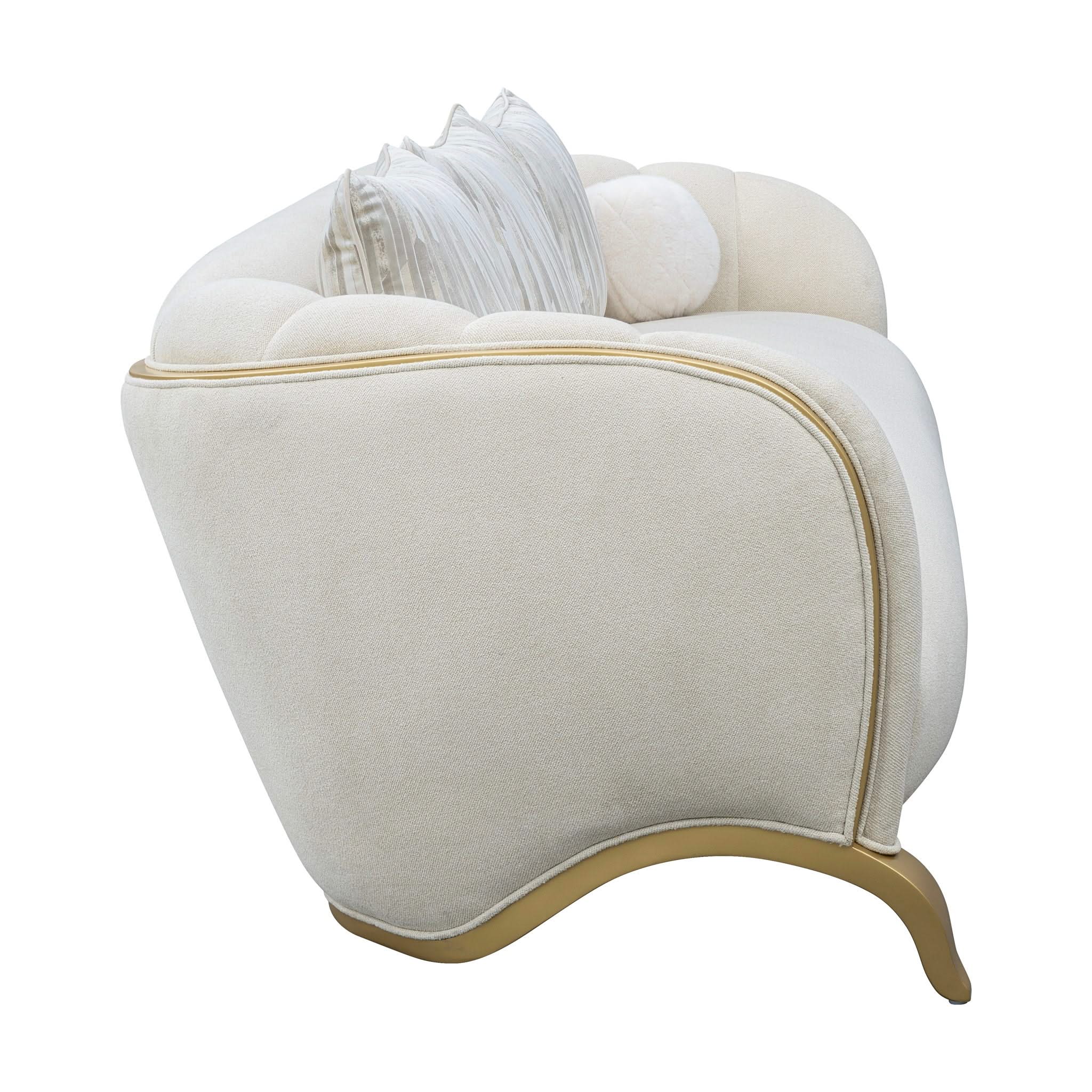 Scotts Square - Sofa - Cornsilk / Light Champagne