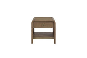 Elure Waterfall End Table - Latte