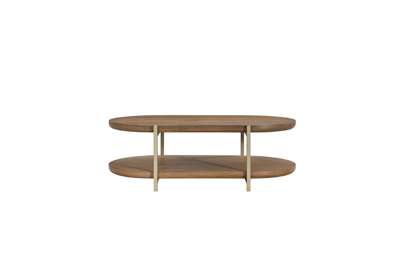 Elure Bridges Cocktail Table - Latte