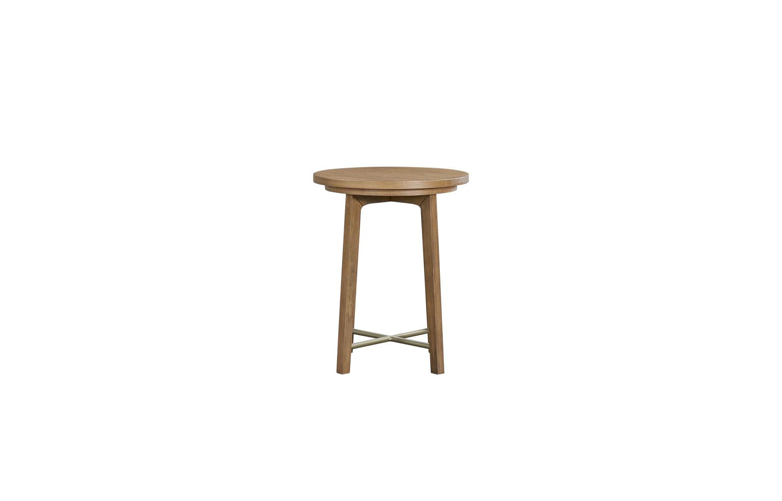 Elure X-base Accent Table - Latte