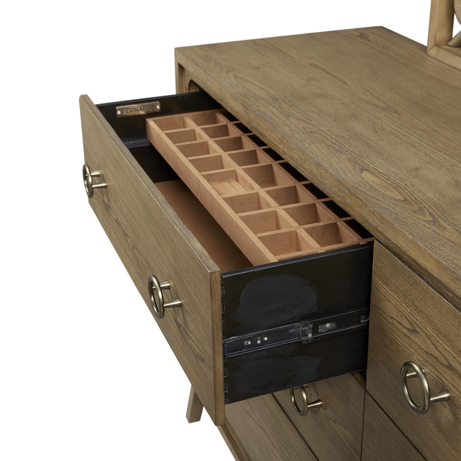 Elure HI-Leg Dresser - Latte