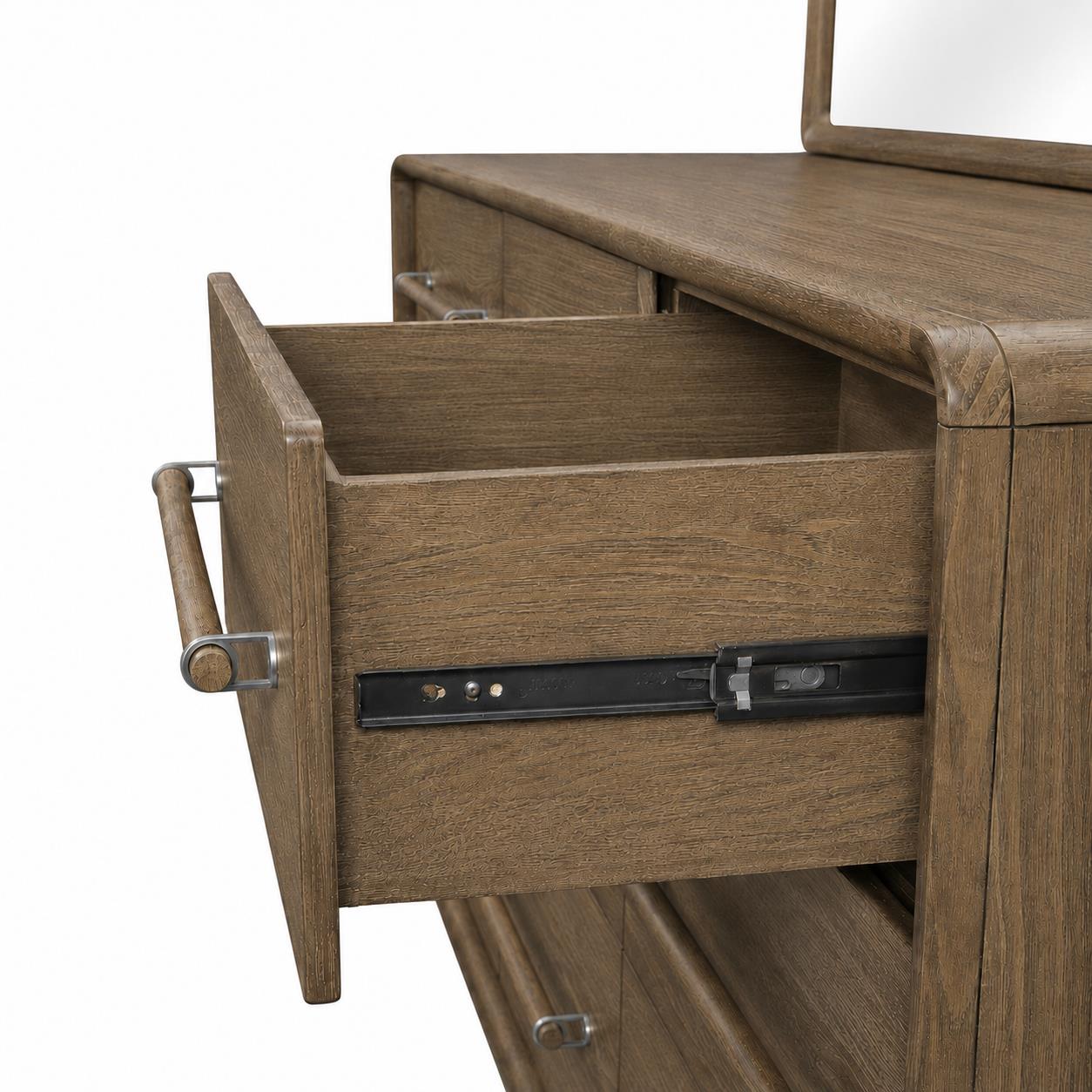 Elure 9-Drawer Dresser - Latte