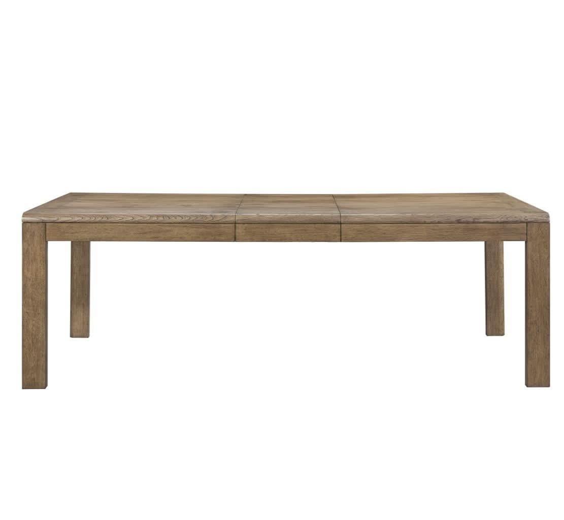 Elure Leg Dining Table w/leaf - Latte