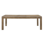 Elure Leg Dining Table w/leaf - Latte