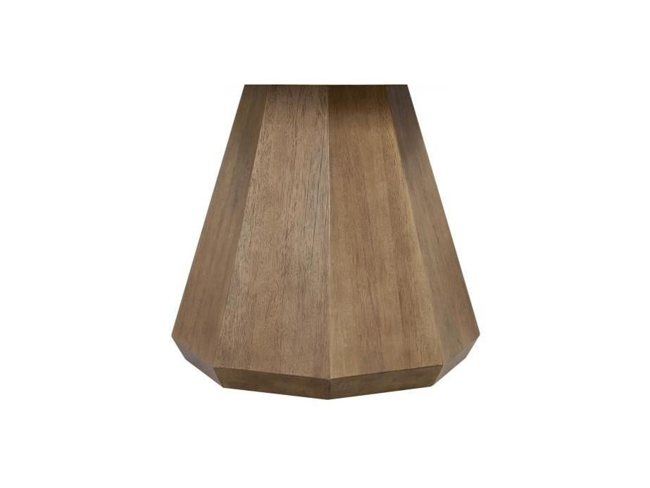 Elure Round Dining Table Base - Latte