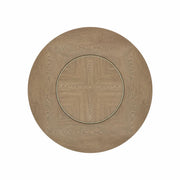 Elure Round 48" Table Top w/Lazy Susan - Latte