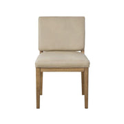 Elure Latte & Leather Soft Back Chair