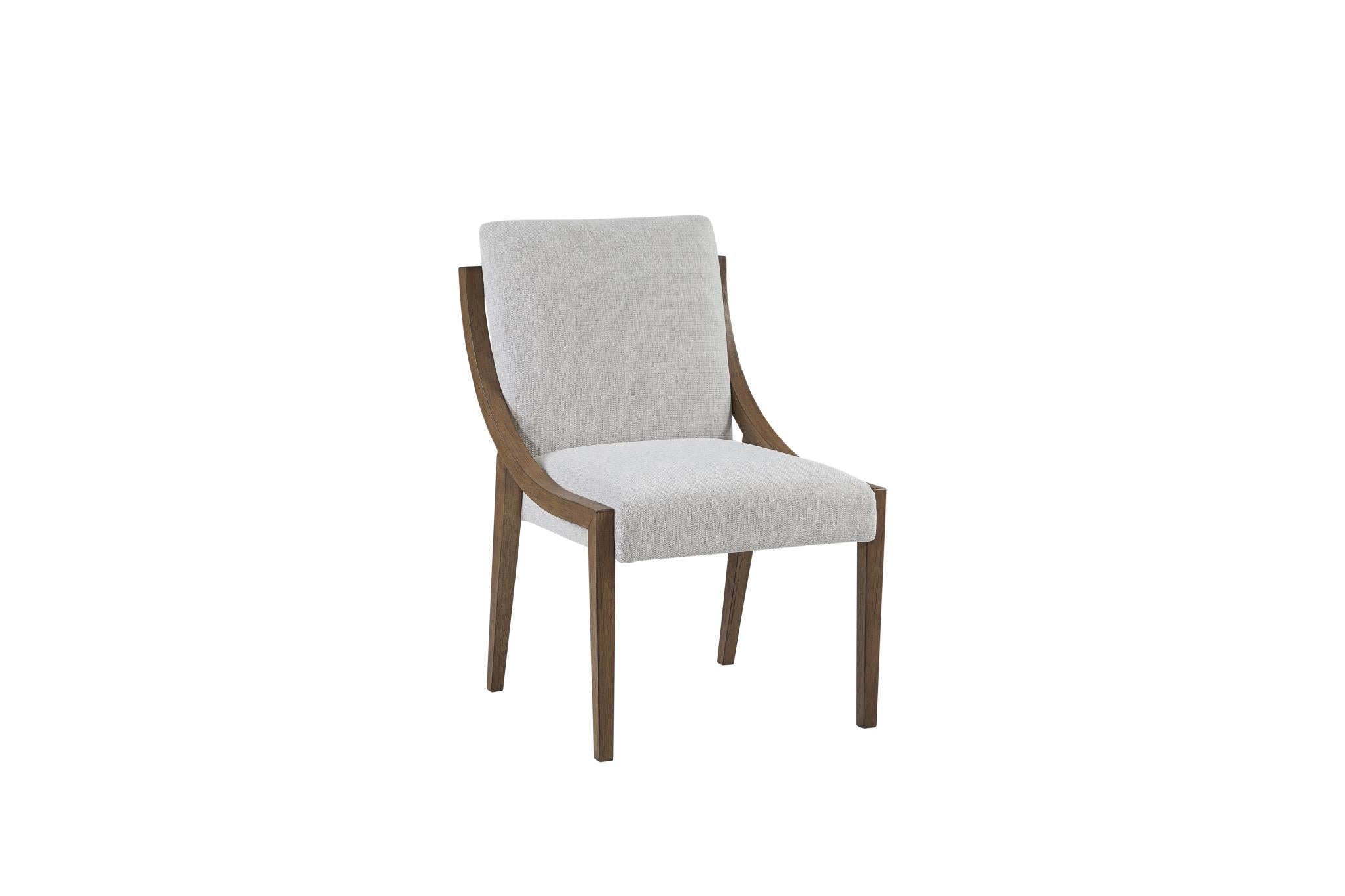 Elure Latte & Fabric Sling Chair
