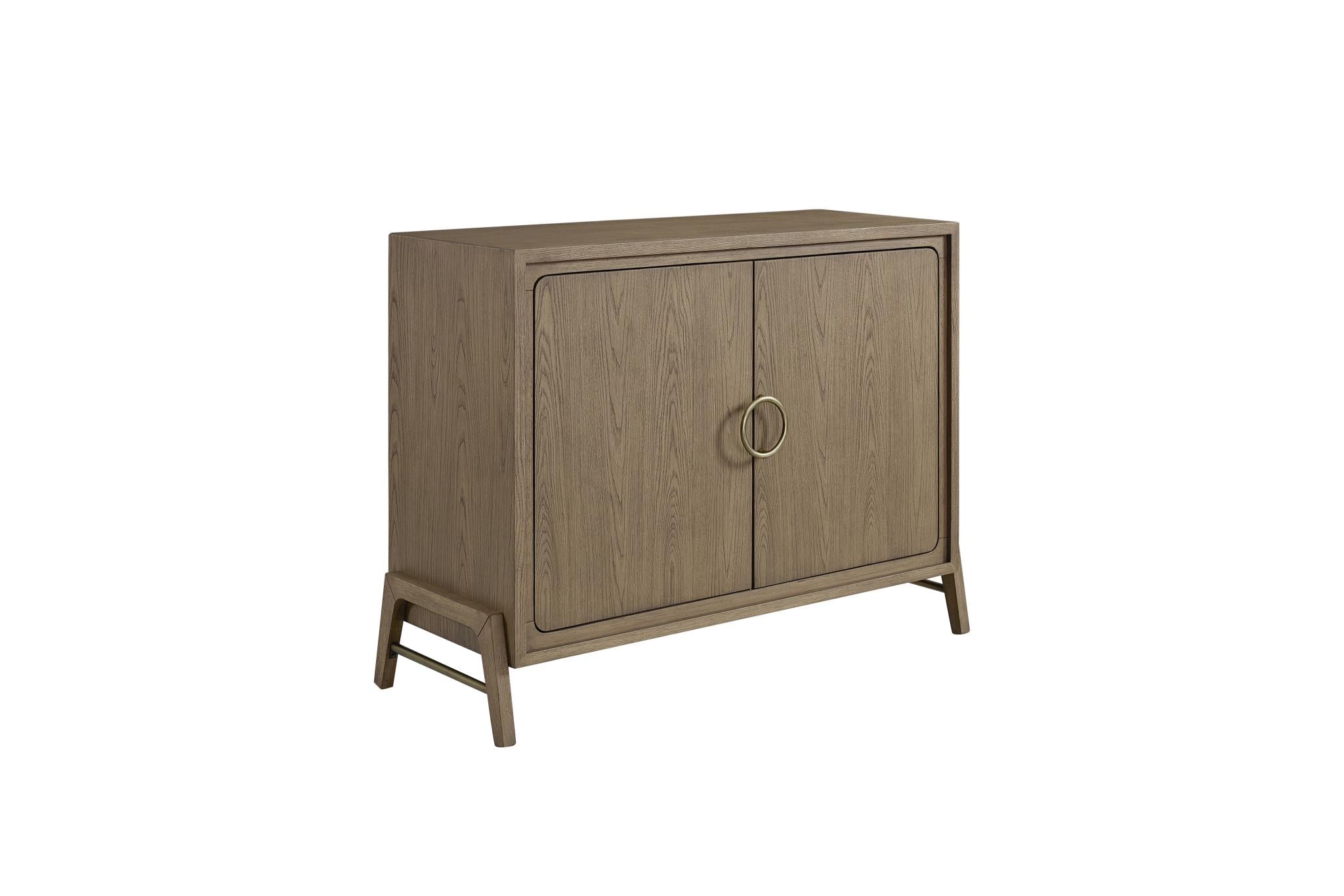 Elure Two Door Server - 46'' - Latte