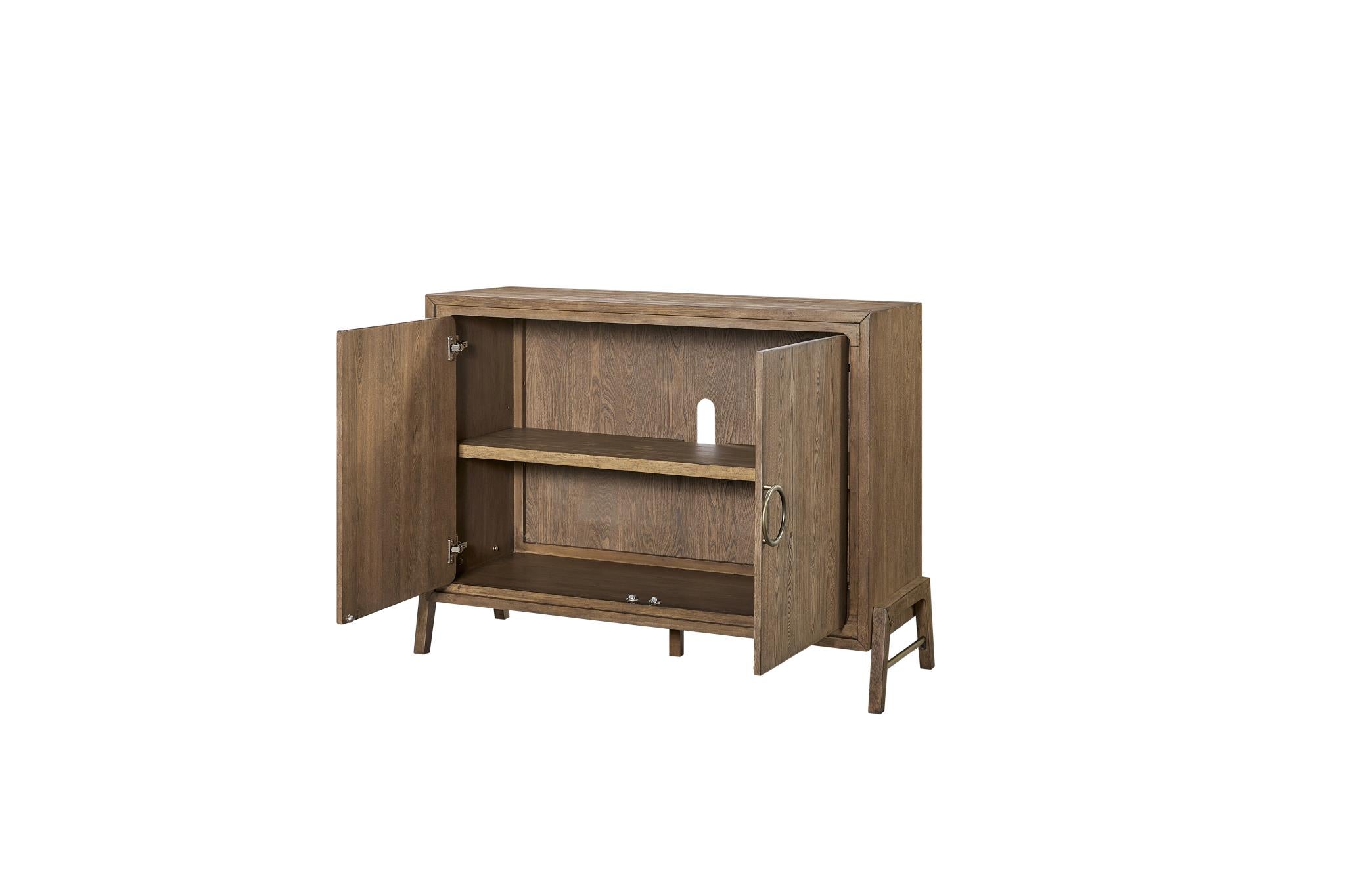 Elure Two Door Server - 46'' - Latte
