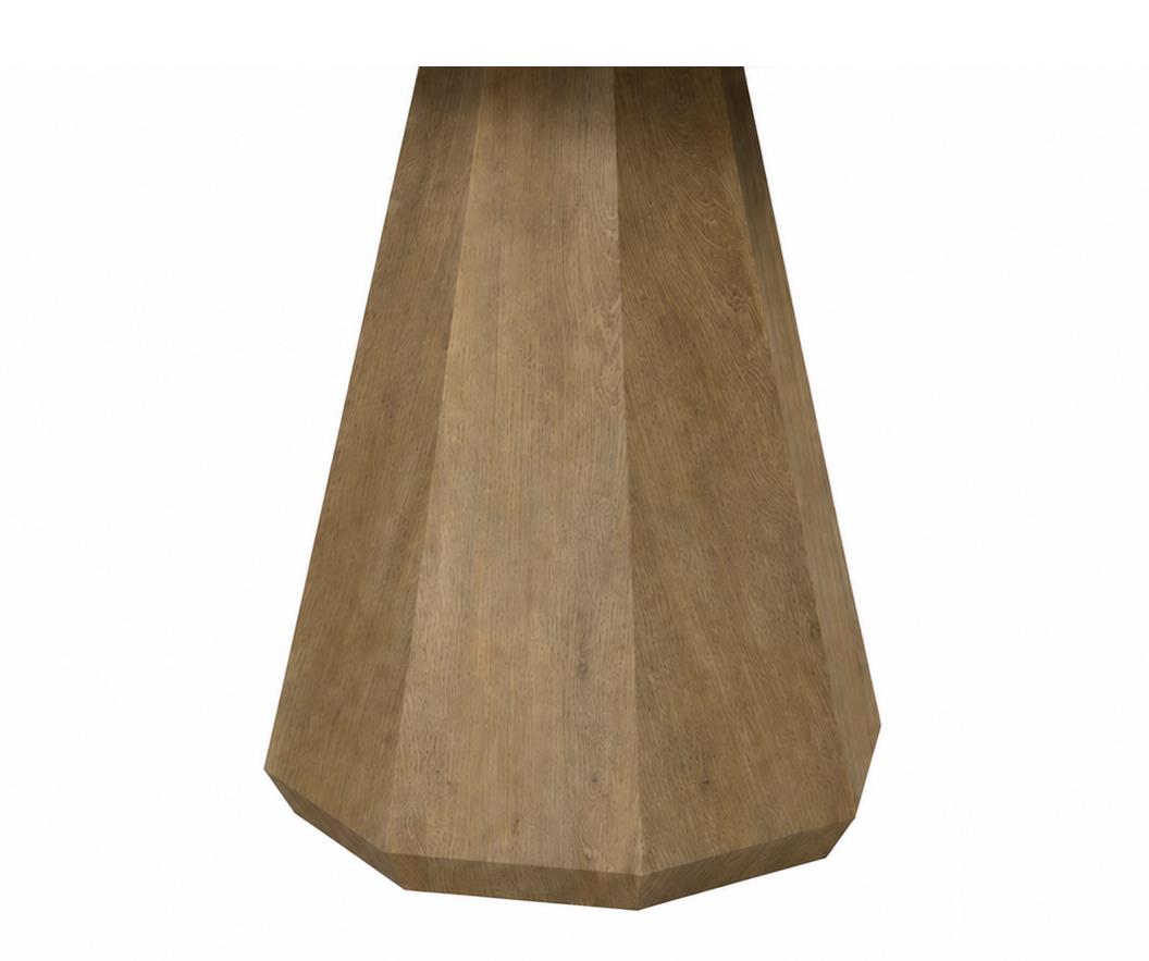 Elure Round Counter Table Base - Latte