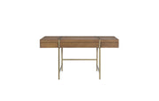 Elure Writing Desk- with USB - Latte