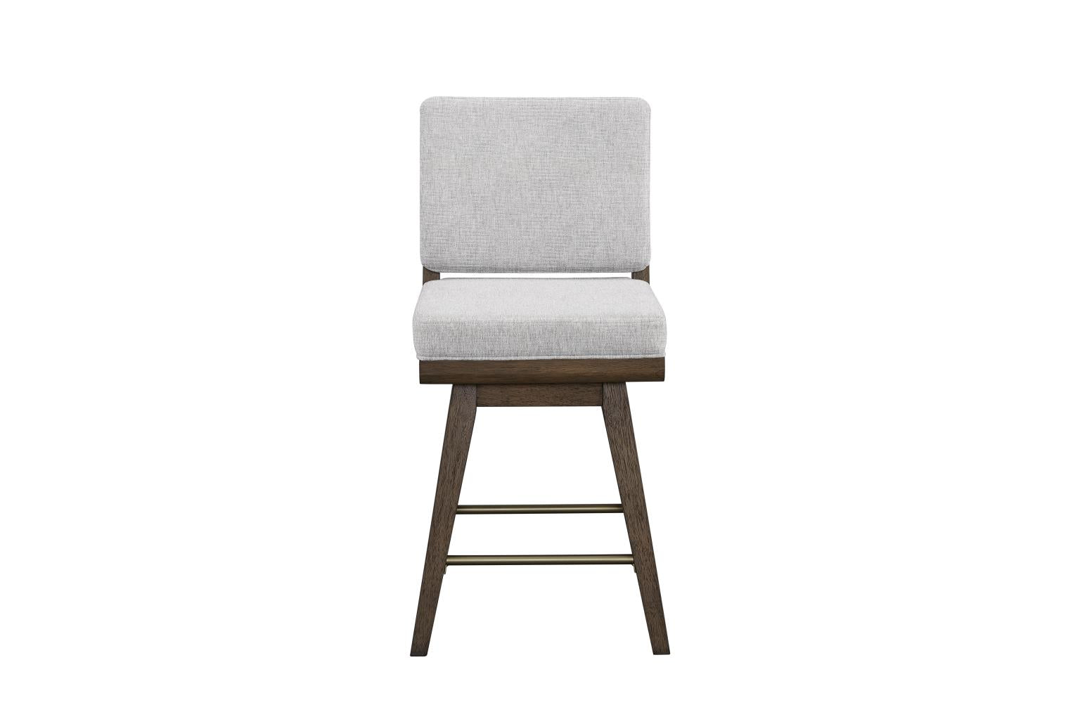 Elure Latte Swivel Counter Stool - Avenger Pumice