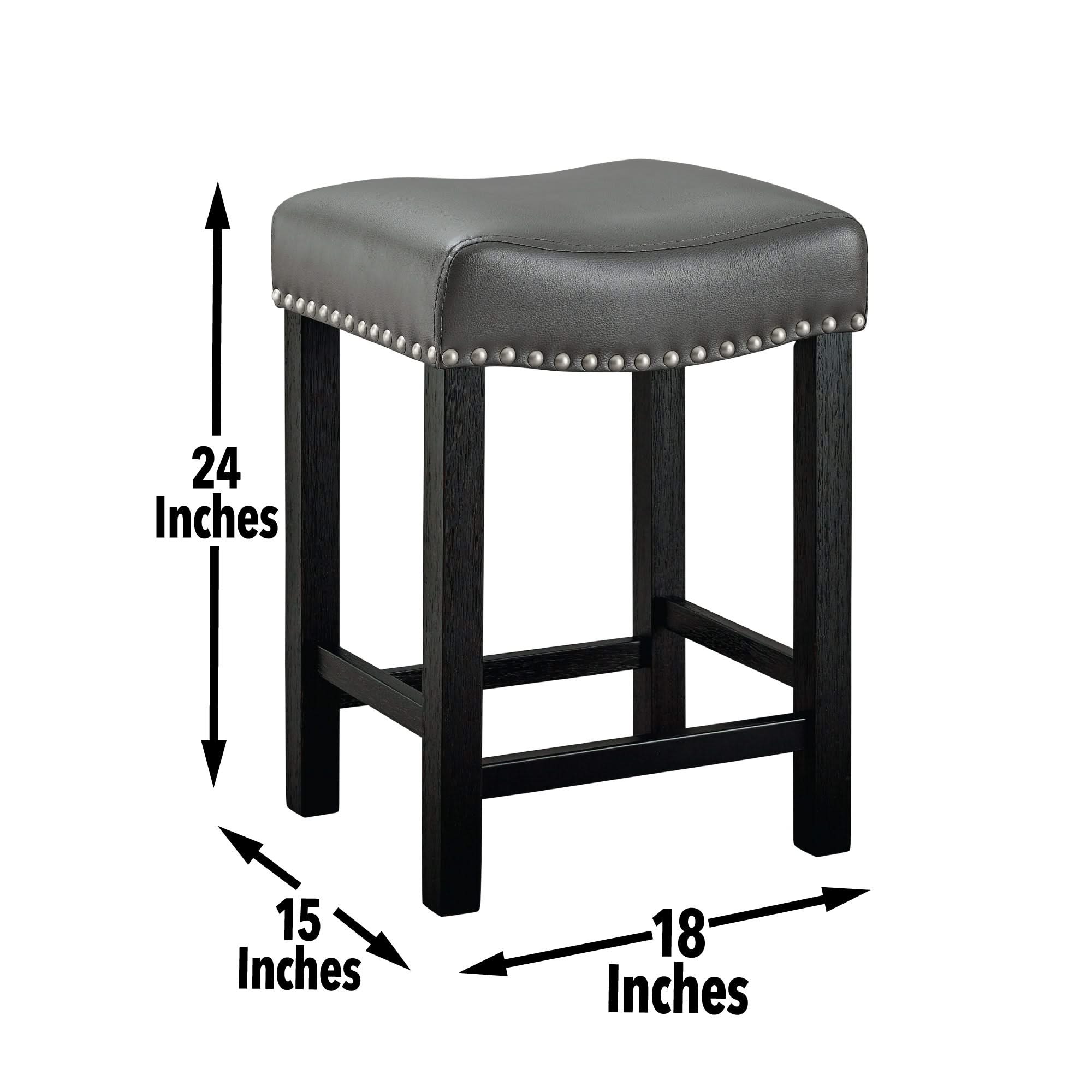 Aspen - Counter Stool - Dark Gray