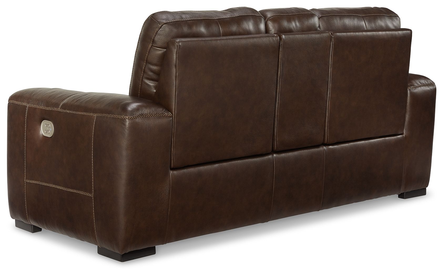Alessandro - PWR REC Loveseat/Con/Adj HDRST - Walnut