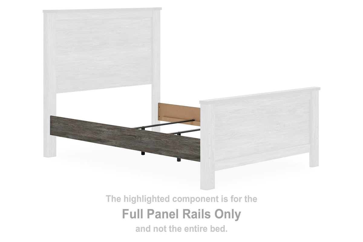 Frandern - Full Panel Rails - Gray