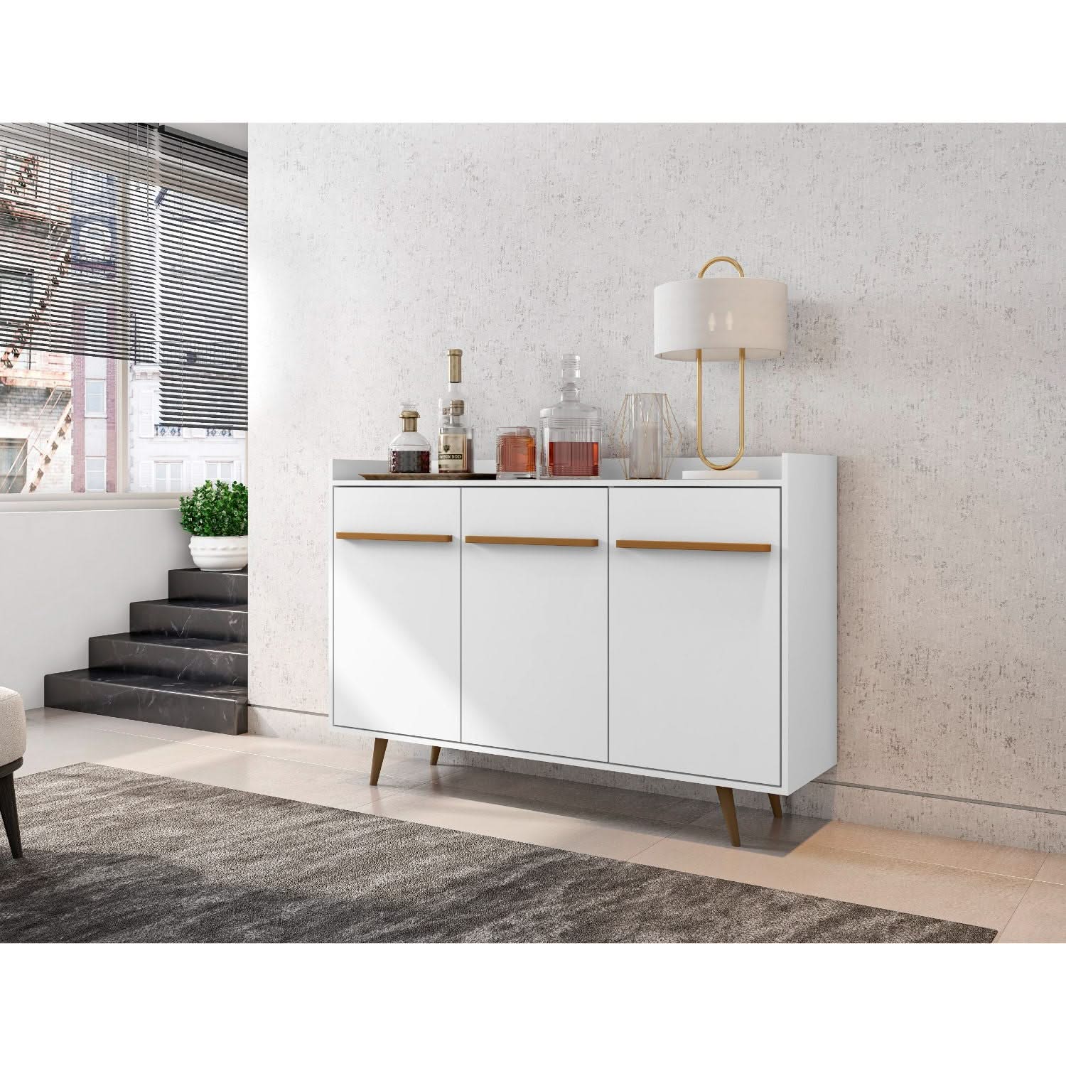 Bradley - Sideboard - White